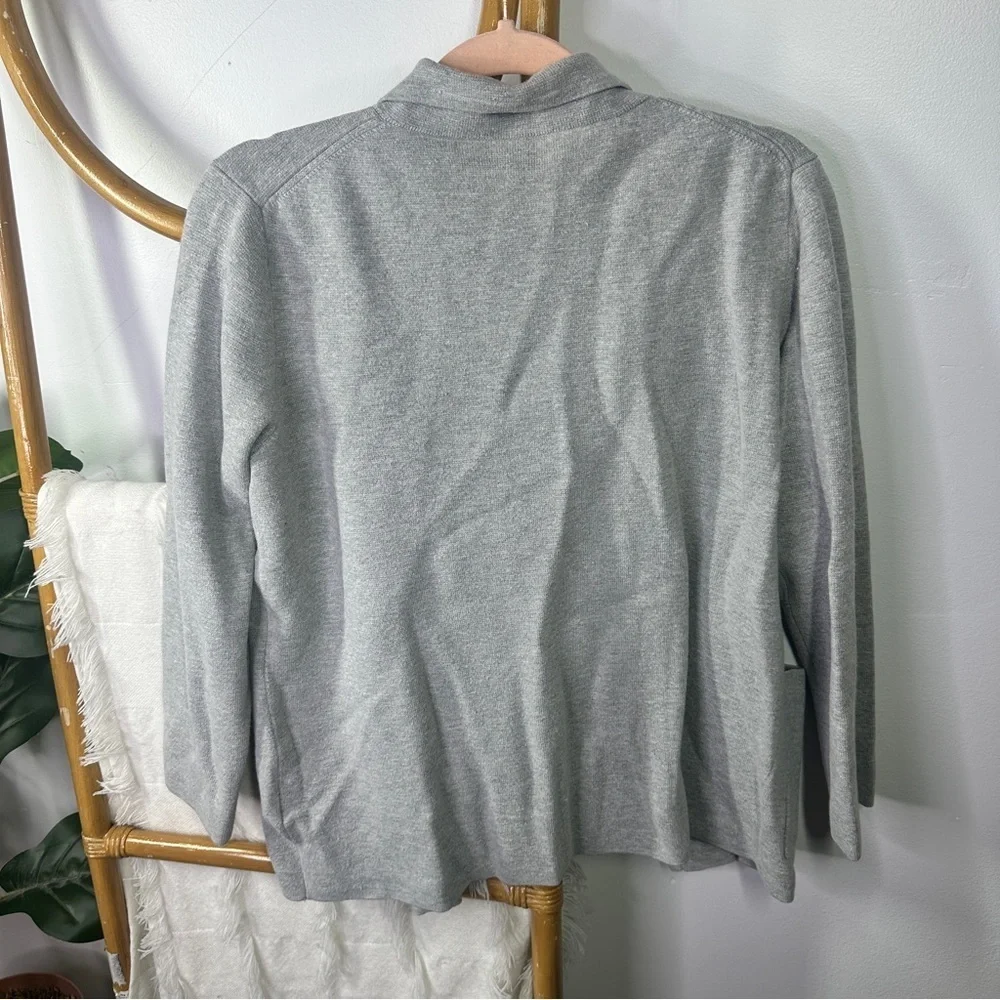 J. Crew Grey Cardigan Sweater sz S